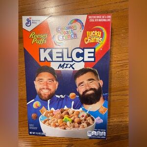 KELCE MIX Cereal Full Sealed- Collectable- NEW